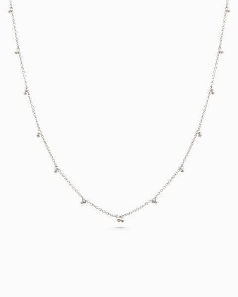 Cherrie Chain Necklace | Silver