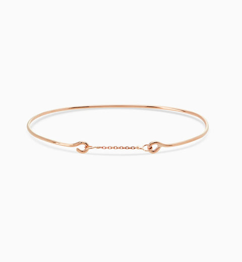 Weave Bracelet | Rose Gold