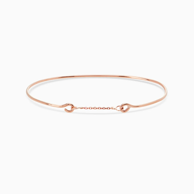 Weave Bracelet | Rose Gold