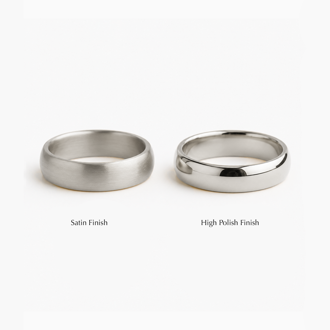 Impression™ Petite Square Signet Ring | White Gold