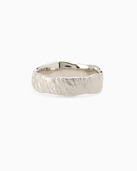 Ember Ring | Solid White Gold