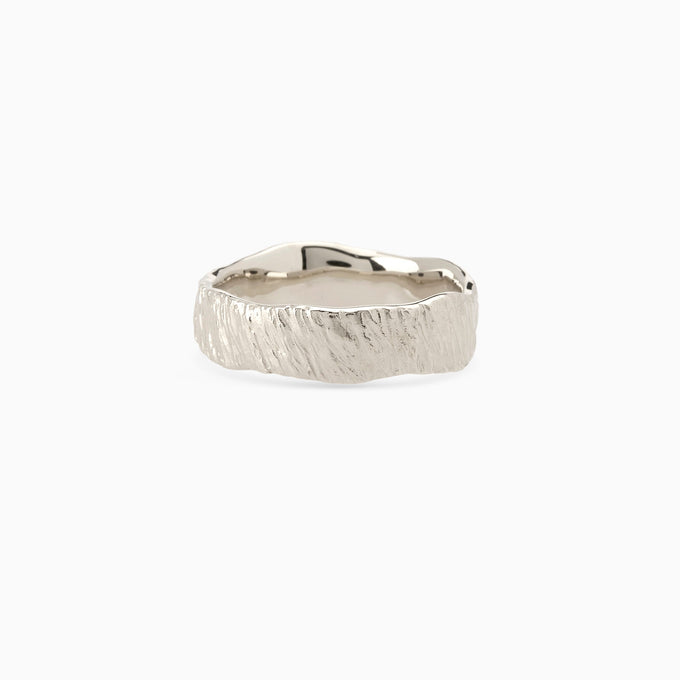 Ember Ring | Solid White Gold