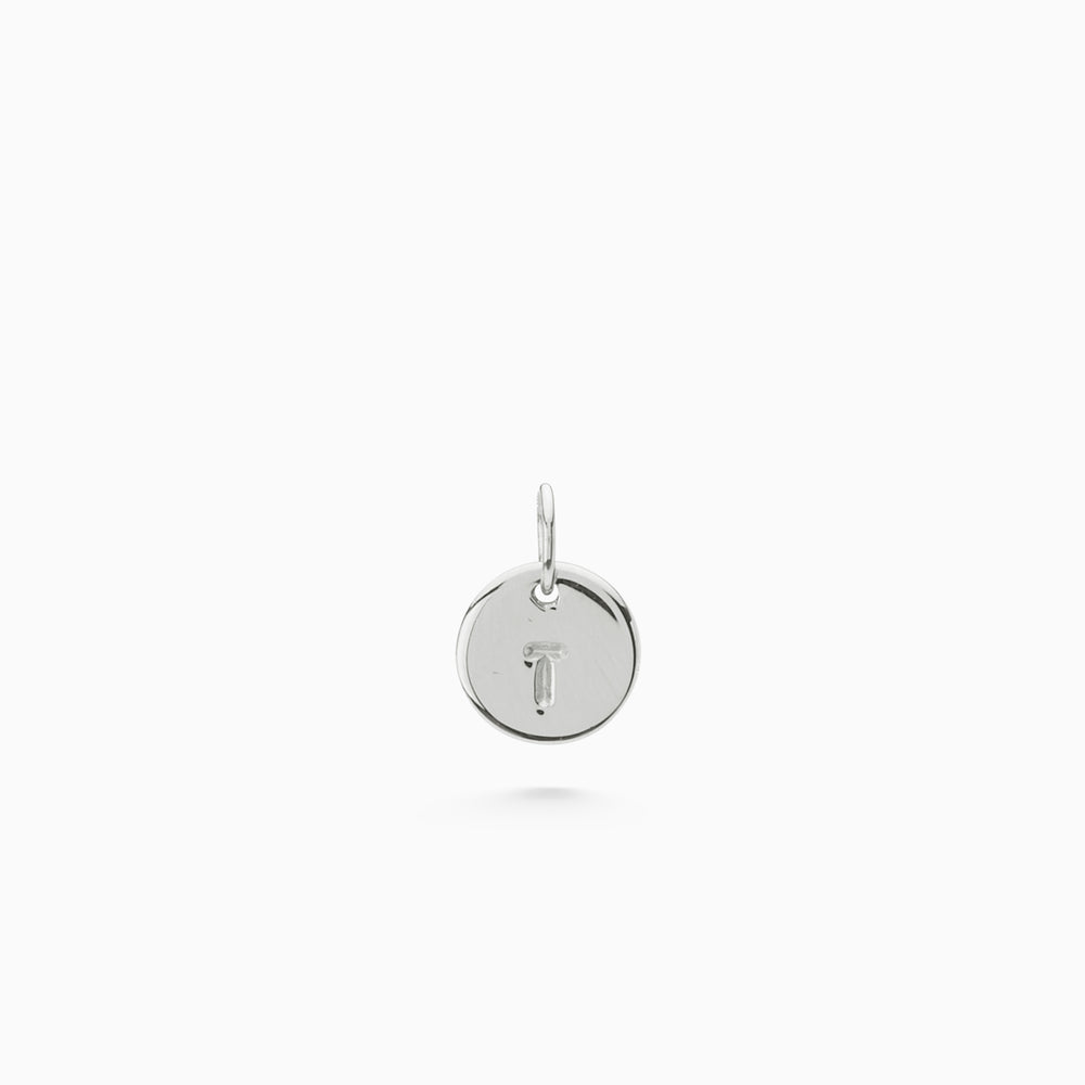 Disc Necklace | Silver