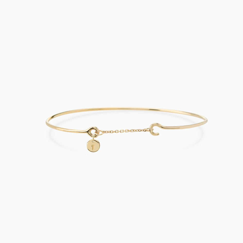 Pendant Weave Bracelet | Yellow Gold
