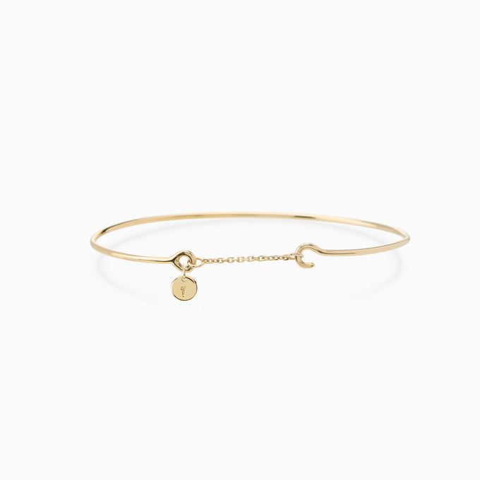 Pendant Weave Bracelet | Yellow Gold