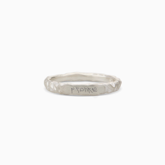 Engraved Kindred Ring | Silver