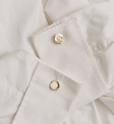 Signature Stone Cufflinks | Solid Yellow Gold