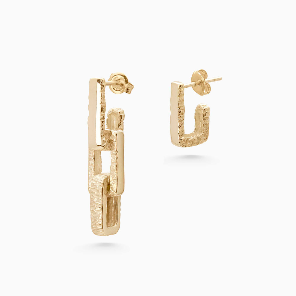 Mini Ember Earring | Yellow Gold