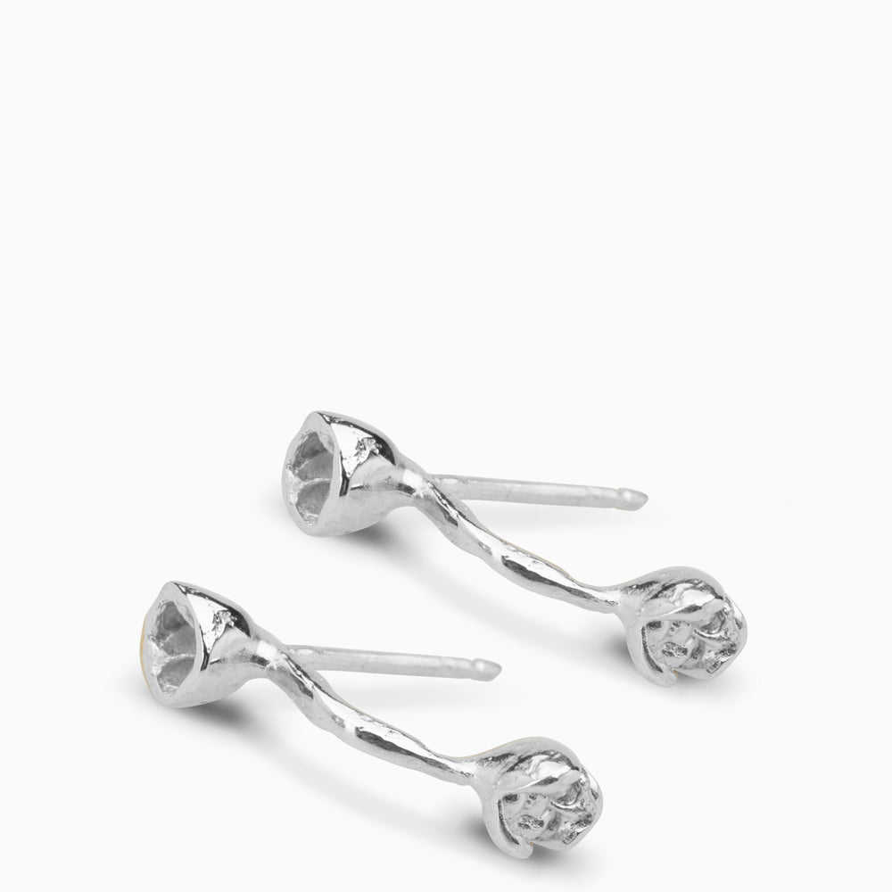 Blossom Earrings | Silver