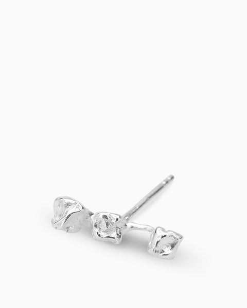 Blossom Stud | Silver