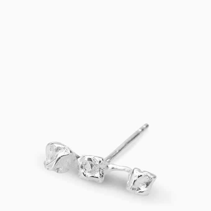 Blossom Stud | Silver