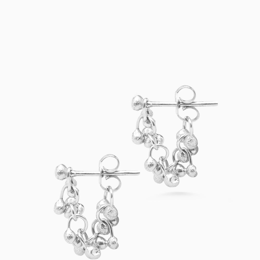 Cherrie Earrings | Silver