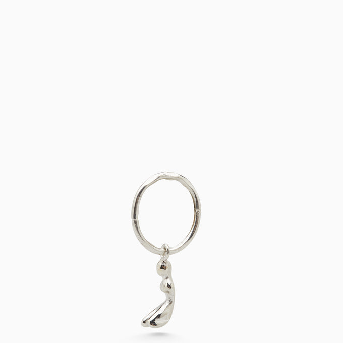 Little Lady Hoop | Silver