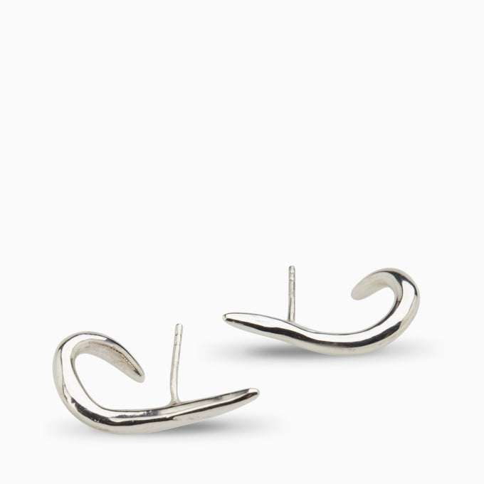 Twine Earrings | Silver