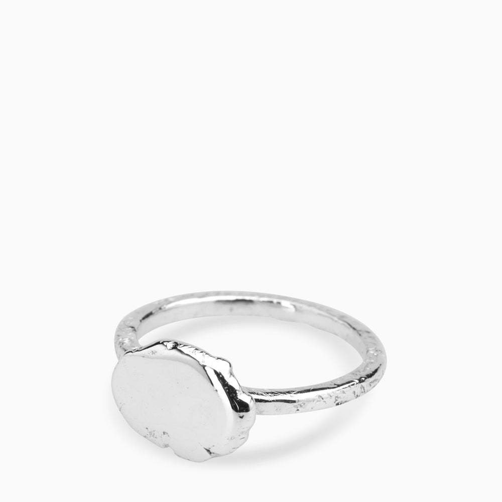 Ingot Ring | Silver