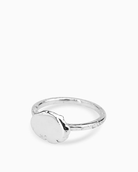 Ingot Ring | Silver