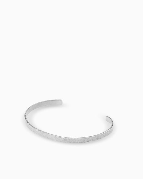 Battered Cuff | Silver