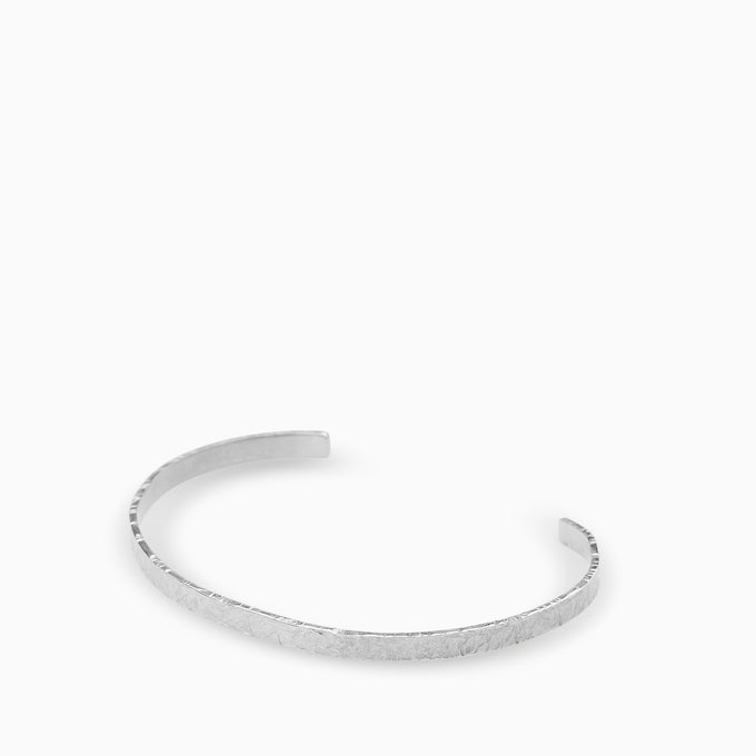 Battered Cuff | Silver