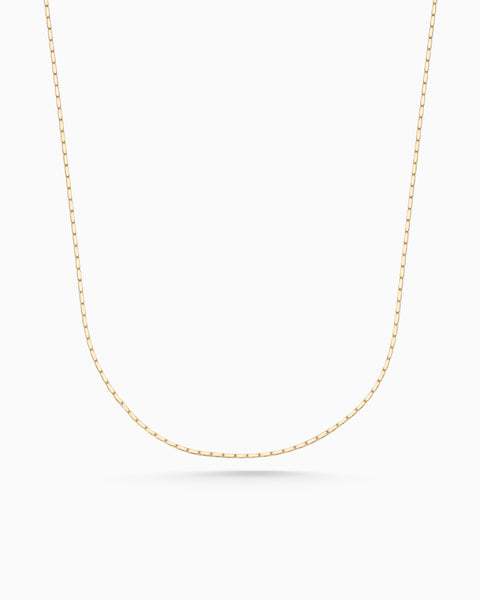 Square Fuse Necklace | Gold