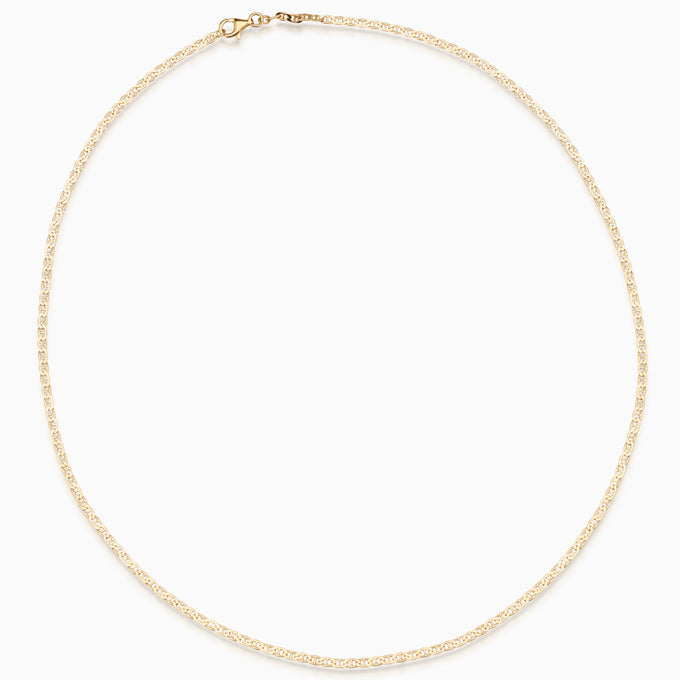 Flat Marine Chain | Gold