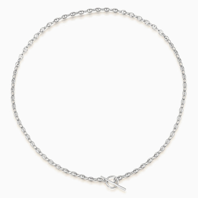 Spear Fob Necklace | Silver