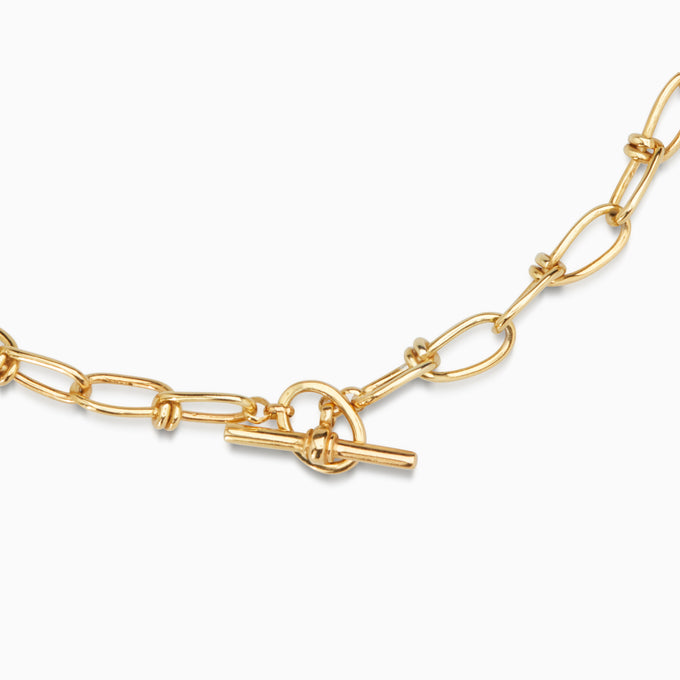 Infinity Necklace | Gold