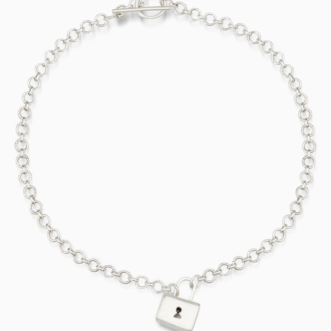 XL Baggage Necklace | Silver