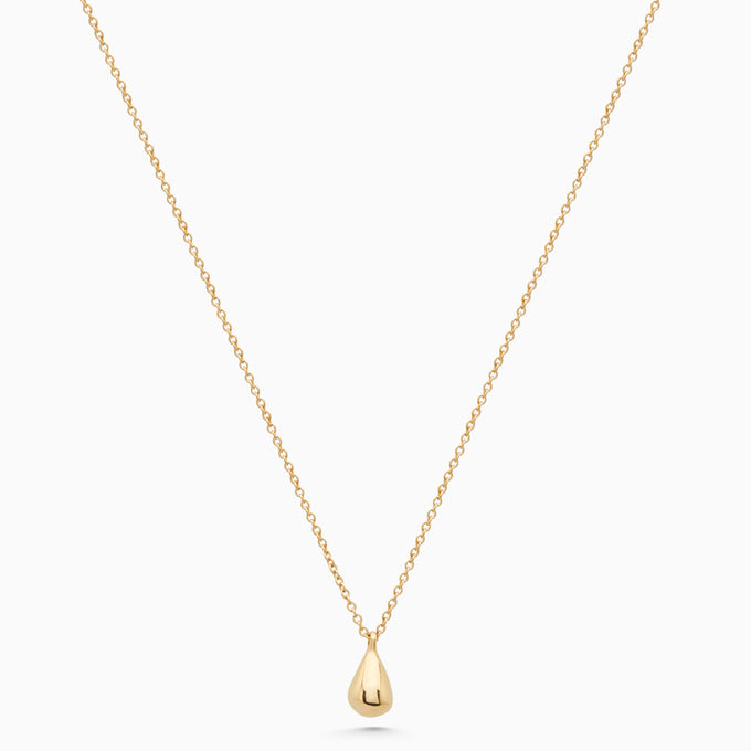 Tear Drop Necklace | Gold