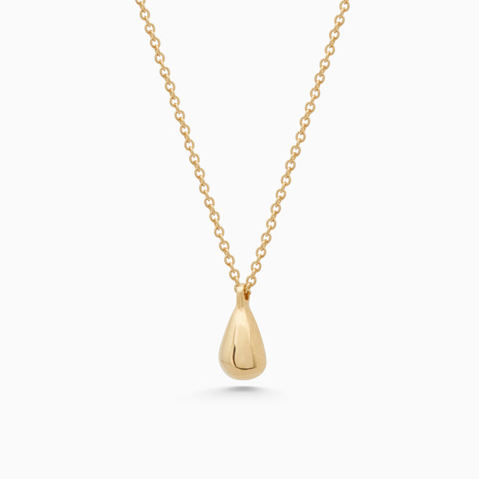 Tear Drop Necklace | Gold