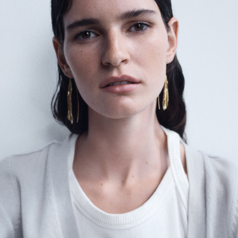 Flare Earrings | Silver