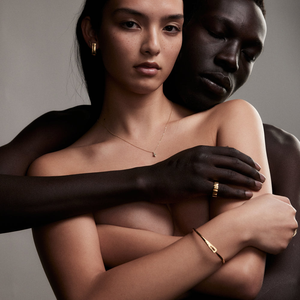 Ingot Necklace | Gold