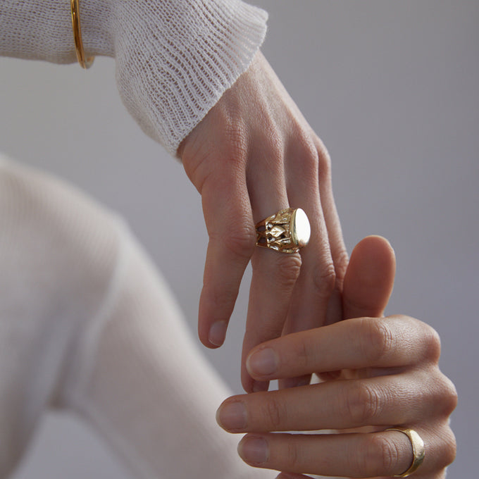 Reflection Ring | Solid Gold