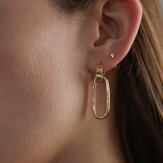 Vault Trim Hoops | Gold