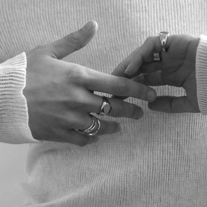 Signature Signet Ring | Silver