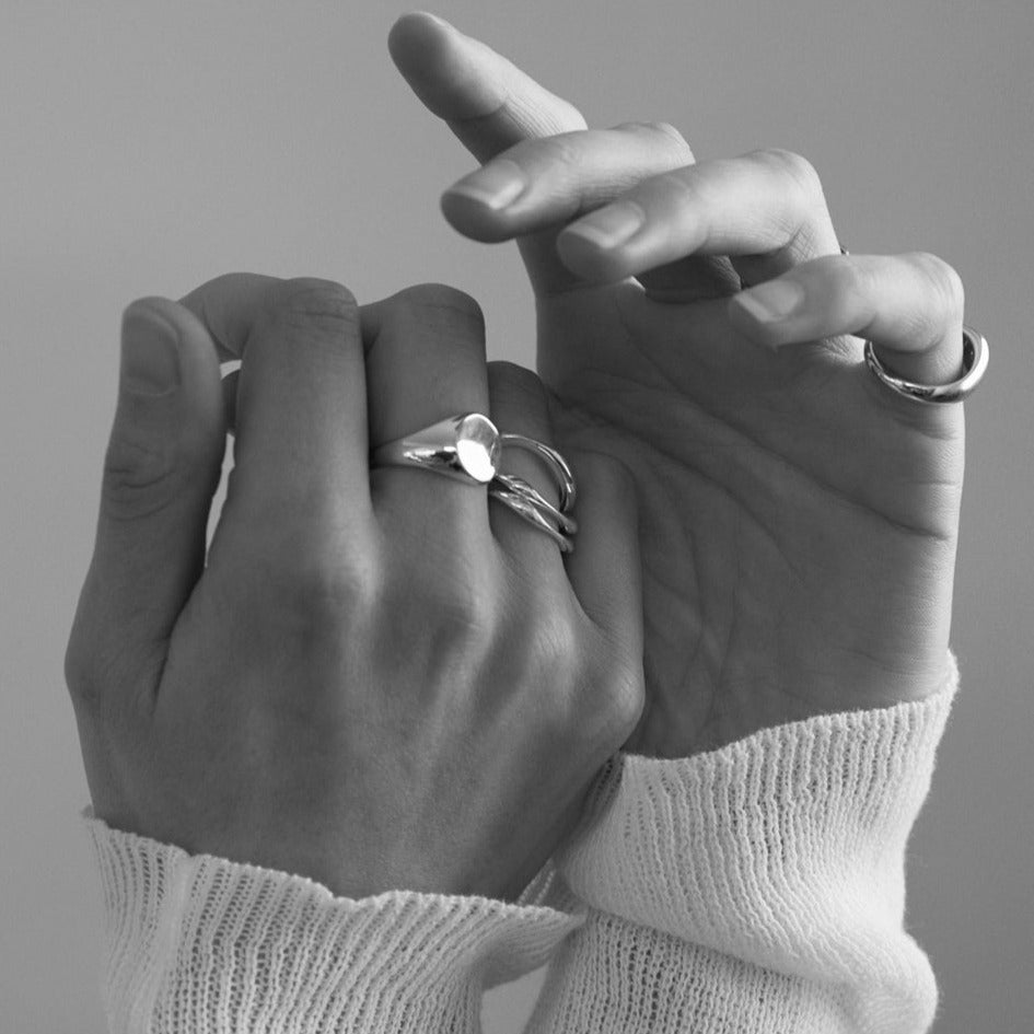 Signature Signet Ring | Silver