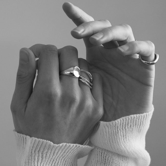 Signature Signet Ring | Silver