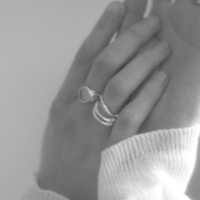 Signature Signet Ring | Silver