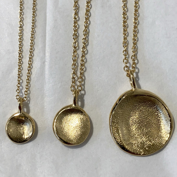 Impression Necklace | Yellow Gold