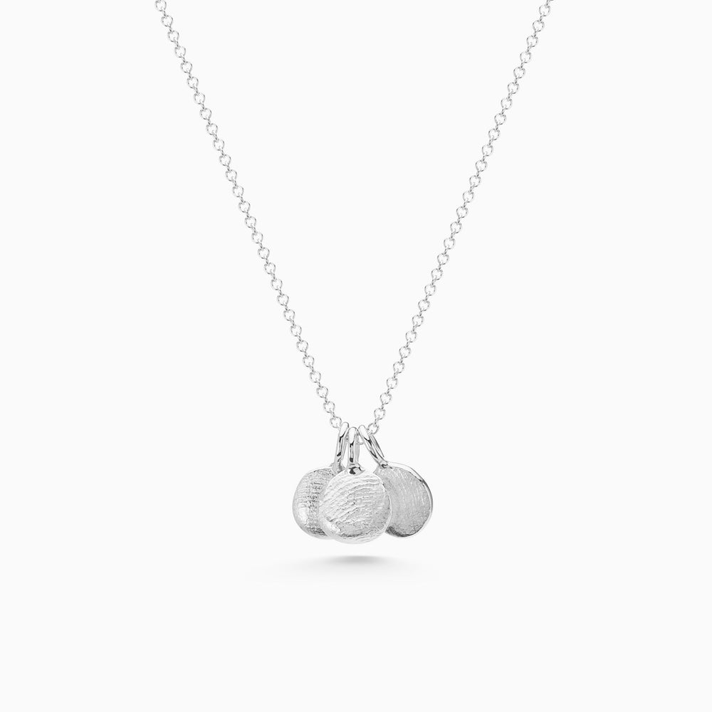 Impression Necklace | White Gold