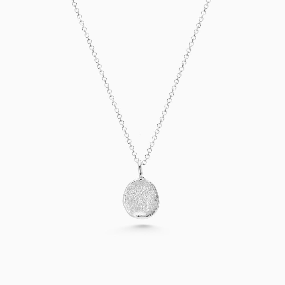 Impression Necklace | White Gold