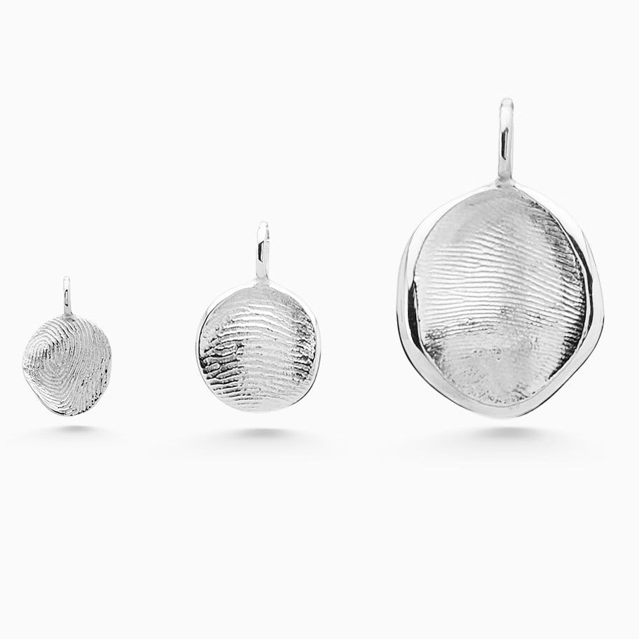 Impression Necklace | Silver