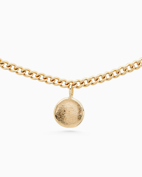 Impression Charm Bracelet | Yellow Gold