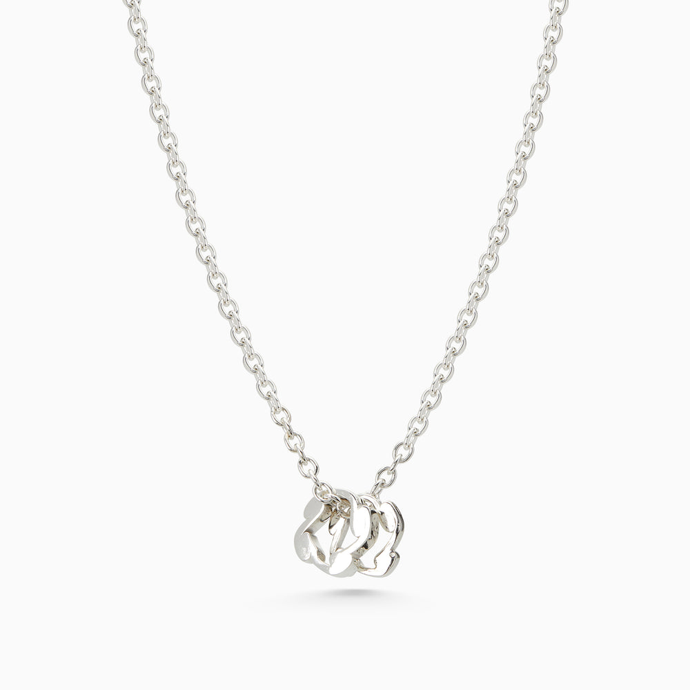 Groove Necklace | Silver