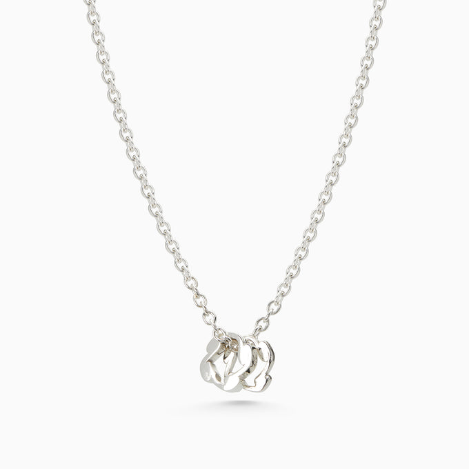 Groove Necklace | Silver