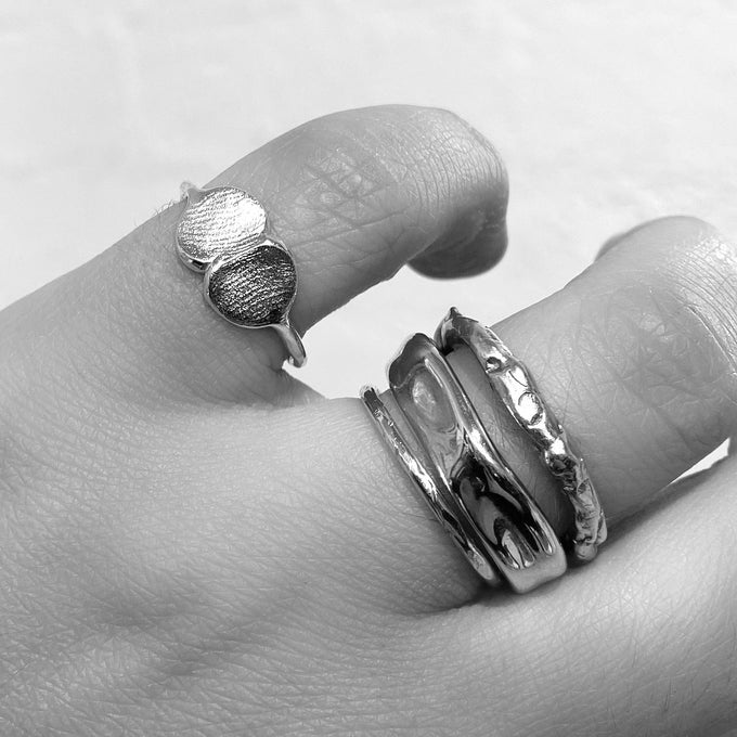 Double Impression™ Ring | Yellow Gold