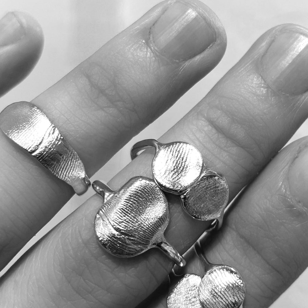 Impression™ Band Ring | Rose Gold