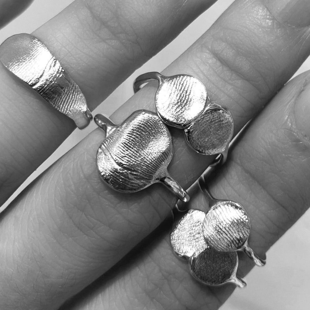Double Impression™ Ring | Rose Gold
