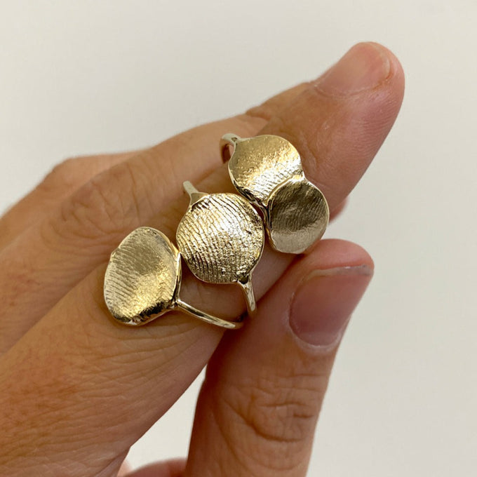 Impression Ring | Yellow Gold