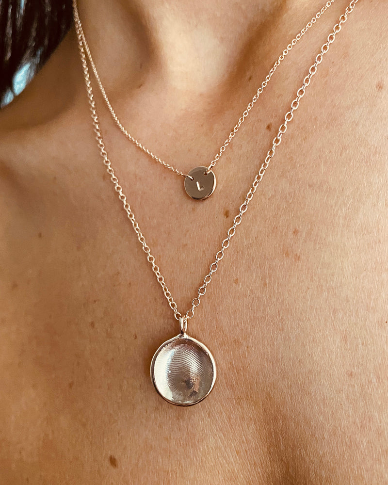 Impression Necklace | Rose Gold