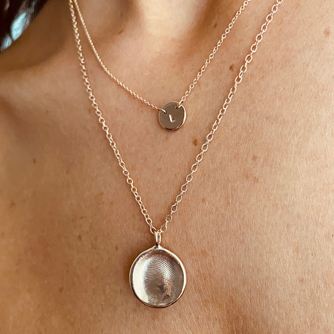 Impression Necklace | Rose Gold